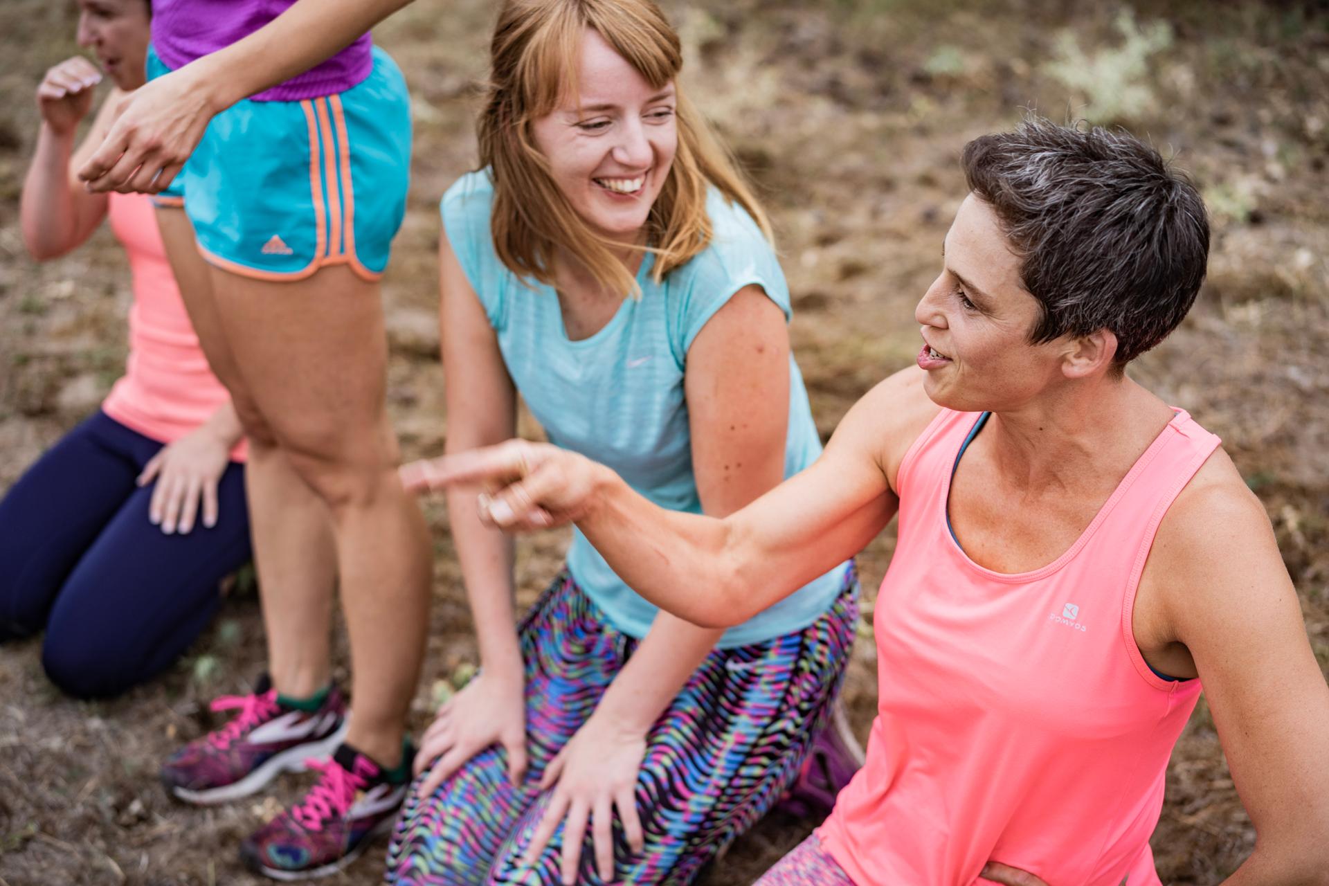 An den Ladies Only Camps nehmen nur Frauen teil