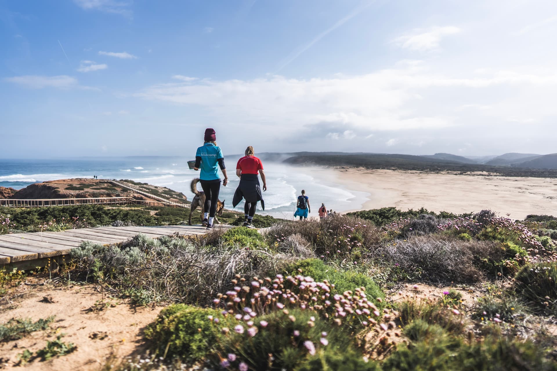 Der Weg zum Strand auf der OBC Portugal Reise